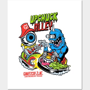 Upchuck Alley - G’Zap! Posters and Art